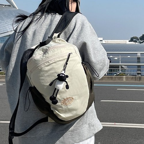 포인바이수 나일론 여행용 백팩